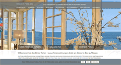 Desktop Screenshot of binzer-perlen.de